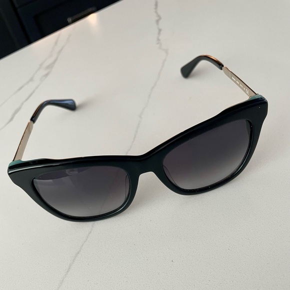 Kate Spade Sunglasses Black Frames Summer Shades Sunnies Vacation EUC - Picture 8 of 14